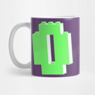 THE LETTER O, Customize My Minifig Mug